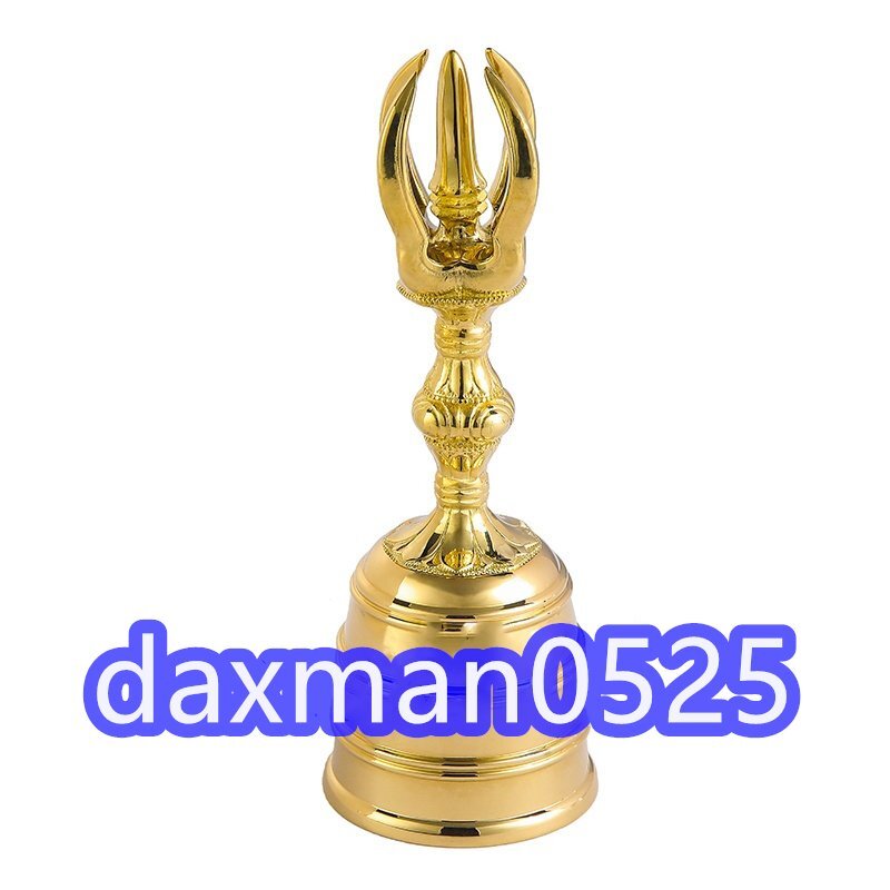 「密教法具 寺院用仏具」平安型前具 金剛鈴 仏具 仏教 工芸品 真鍮製