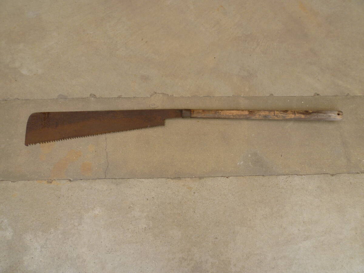 ☆　大きなのこぎり 　☆　レトロ品