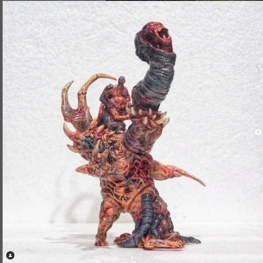 PROFESSOR A CRAZY KAIJU steven04 スティーブン04 ソフビ フィギュア