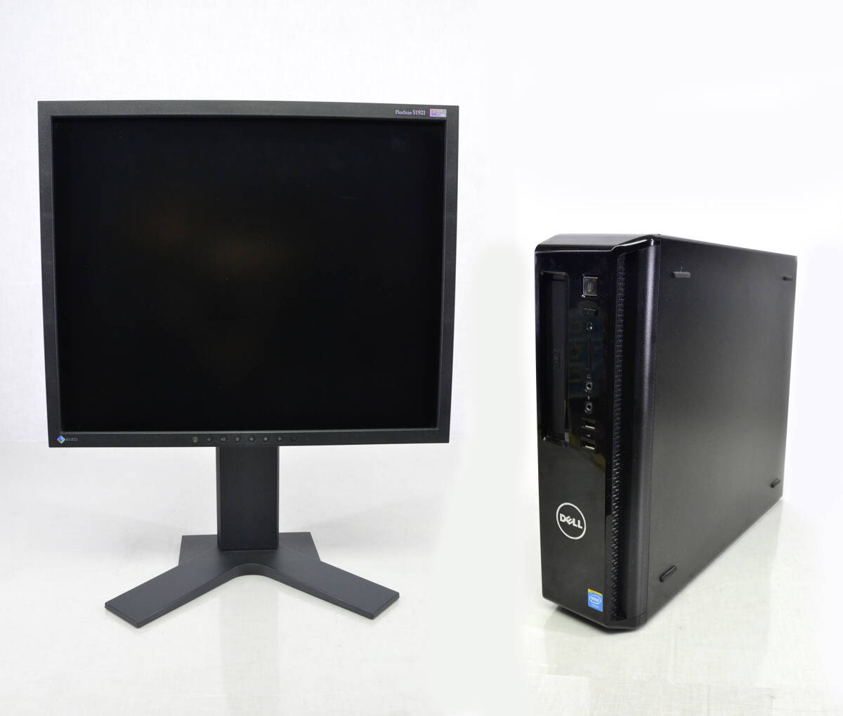DELL VOSTRO 3800 SeriesとEIZO モニター FlexScan S1921 *HDD無* 通電確認済み　中古品