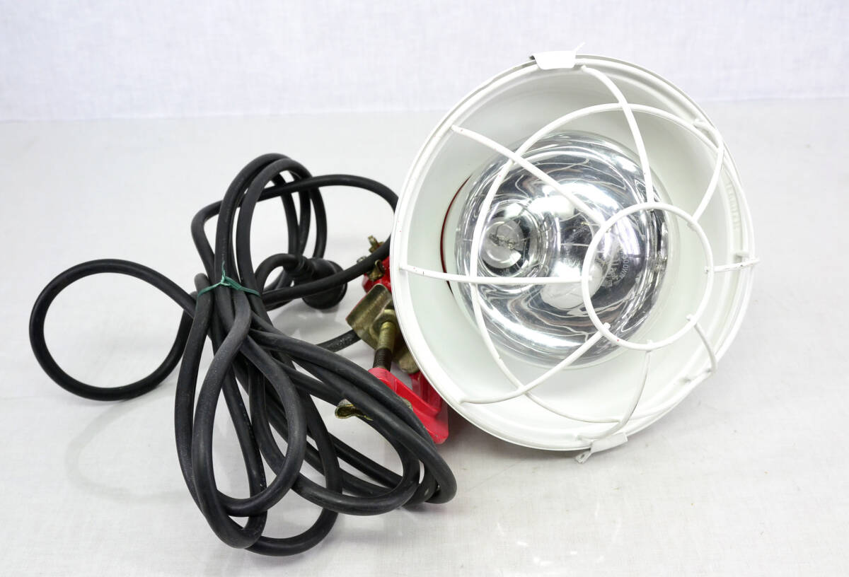 National ナショナル 作業灯 フラッドライト クランプ付 ハイランプ300W形付 中古品