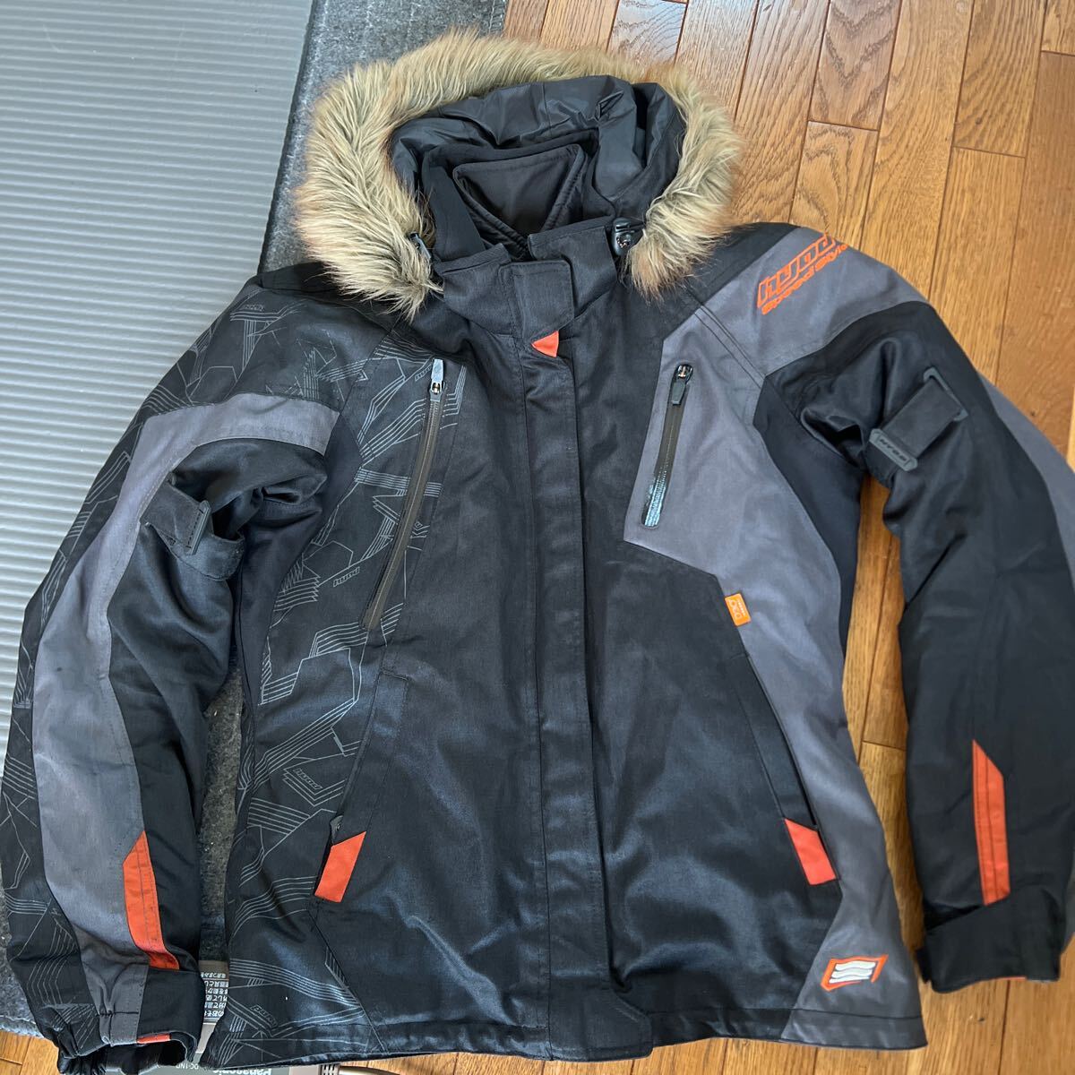 ◆ HYOD STJ913DN ST-W D3O NEO-iD Thea ウインタージャケット Lサイズ USED品◆ブラックグレー