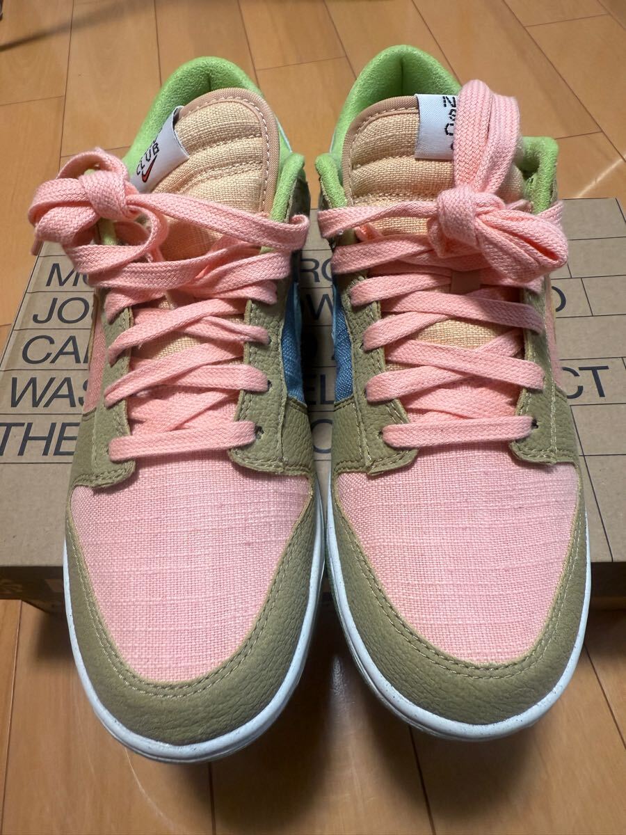 送料無料　未使用新品　Nike Dunk Low Sun Club Arctic Orange NIKE ダンク ローレトロ　SE NN 26cm メンズスニーカー　国内正規品