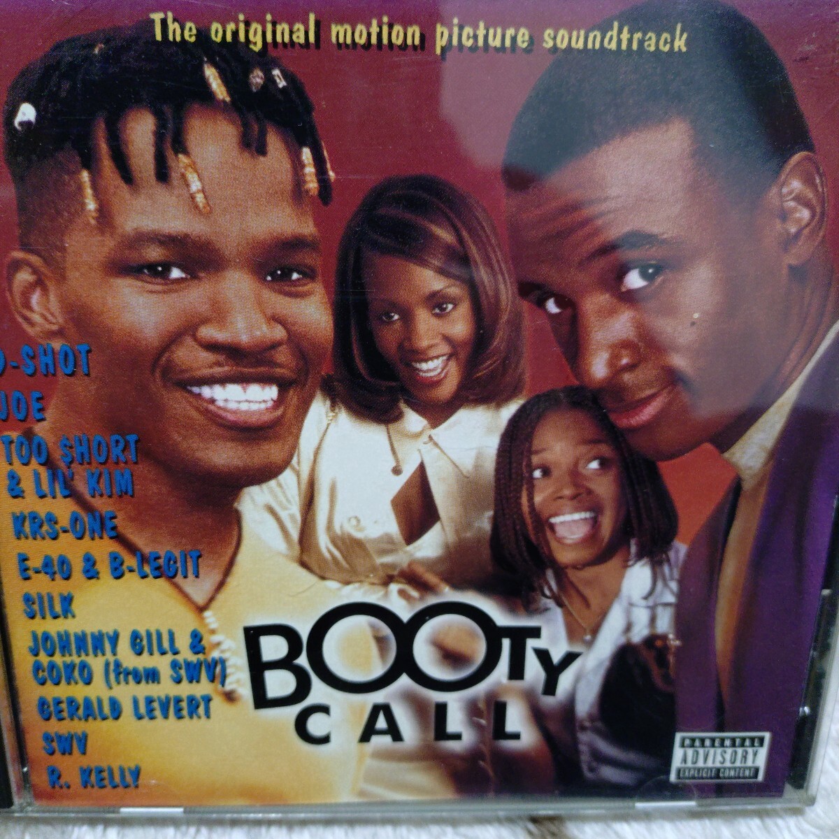 BOOTY CALL☆サウンドトラック(輸入盤)JOHNNY GILLジョニー・ギル/SWV/JOE/R.KELLY/SILK/BACKSTREET BOYSバックストリート・ボーイズ