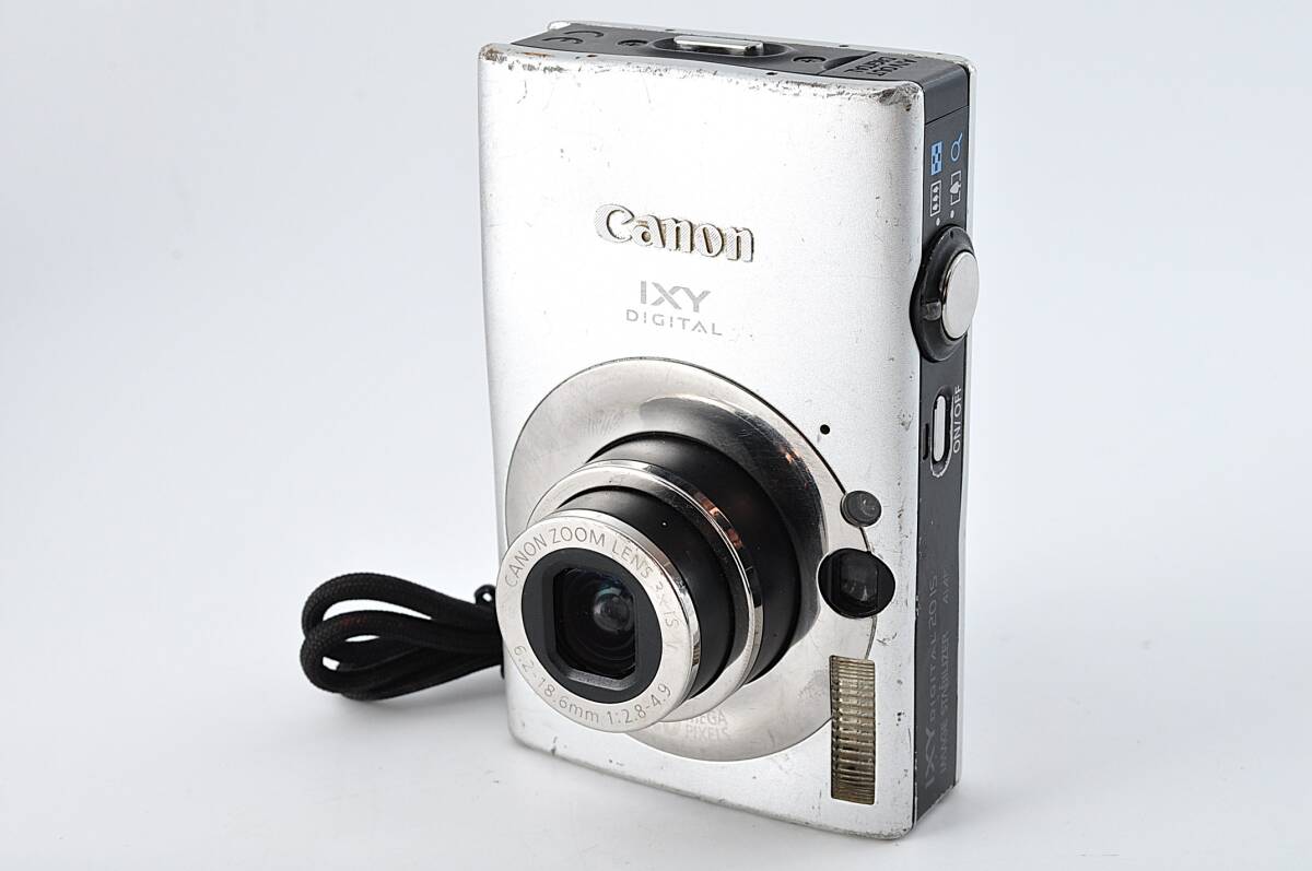 CANON キャノン IXY DEGITAL 20 IS シルバー コンパクトデジタルカメラ デジカメ #1115