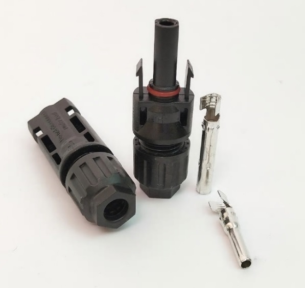 MC4コネクタオスメス30AケーブルプラグMC4コネクタソーラーパネルブランチシリーズソーラーシステム接続１セット(オスメス)110円！