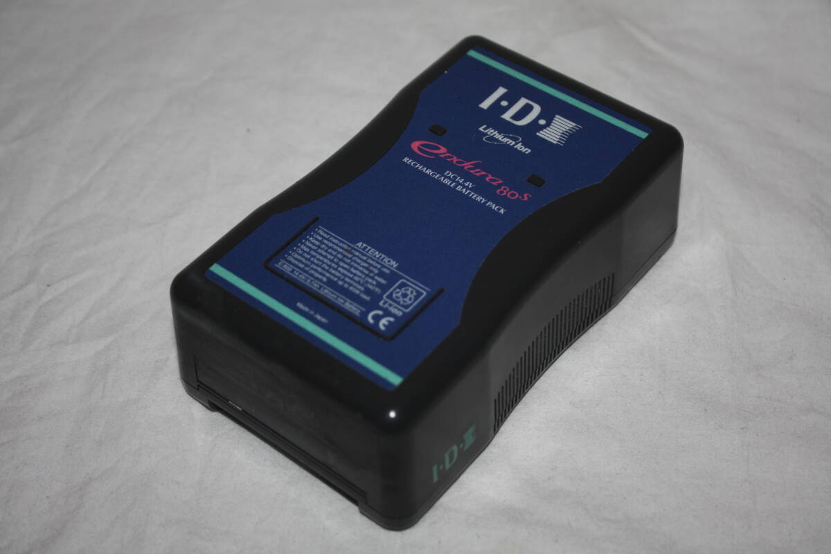 IDX　ENDURA-80s(E-80s) Vマウントリチウムイオンバッテリー （検索：HVR-、PMW-、BC-L50、VL-2PLUS、AG-HPX）