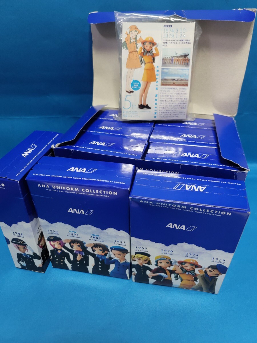 ANA CAユニフォームコレクション第1弾 全10種フルコンプ 内袋未開封箱付き