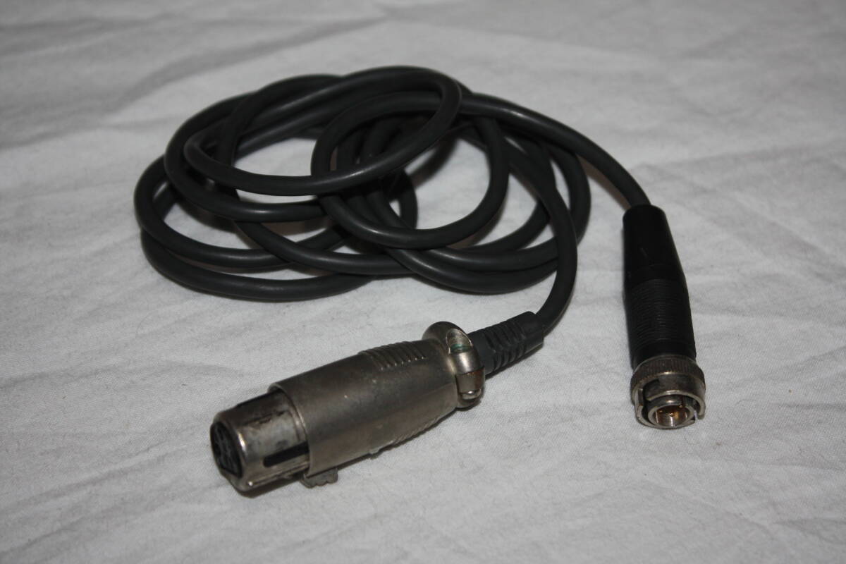 送料無料！　ワイヤレスマイクロホン用ケーブル　キャノン端子メス（検索：ビデオカメラ、ピンマイク、WX-RB700、WX-TB840、WX-RB410）