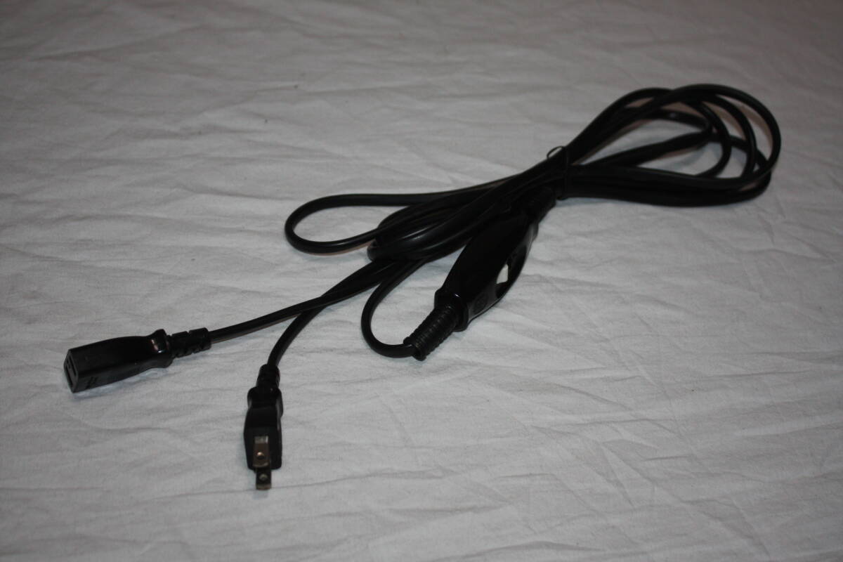 送料無料！　ナショナル　WH5007　電源オンオフ切り替え式ACケーブル（約3メートル）　中間スイッチ　②