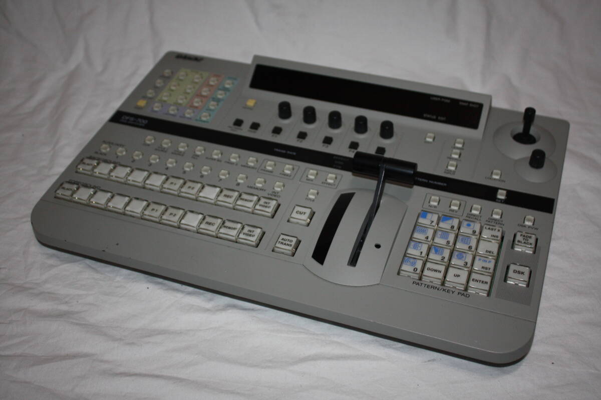 SONY　DFS-700 希少！　完動美品 ビデオスイッチャーコントロールパネル（検索：ビデオカメラ、ビデオ編集機、PMW-、HXR-、DSR-）