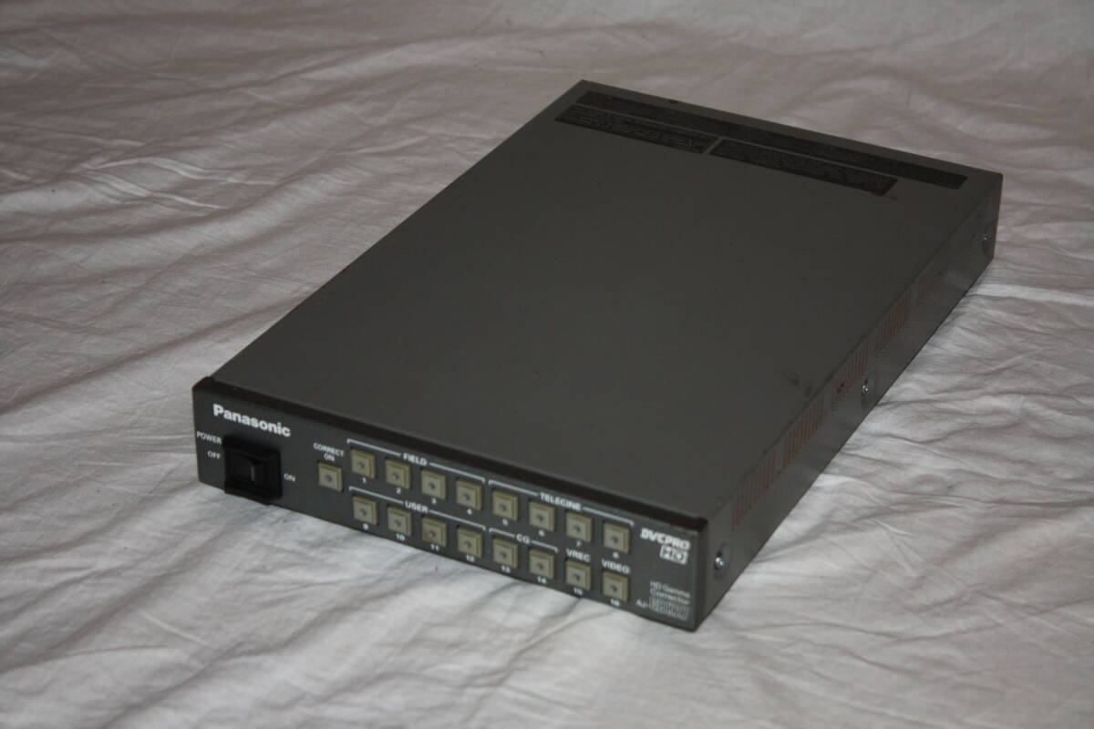Panasonic　AJ-GBX27 希少！完動品 DVCPRO HD　 IMAGE PROCESSING SYSTEM　LUT変換機 （検索：ビデオ編集機、AG-HPX、AG-AC）