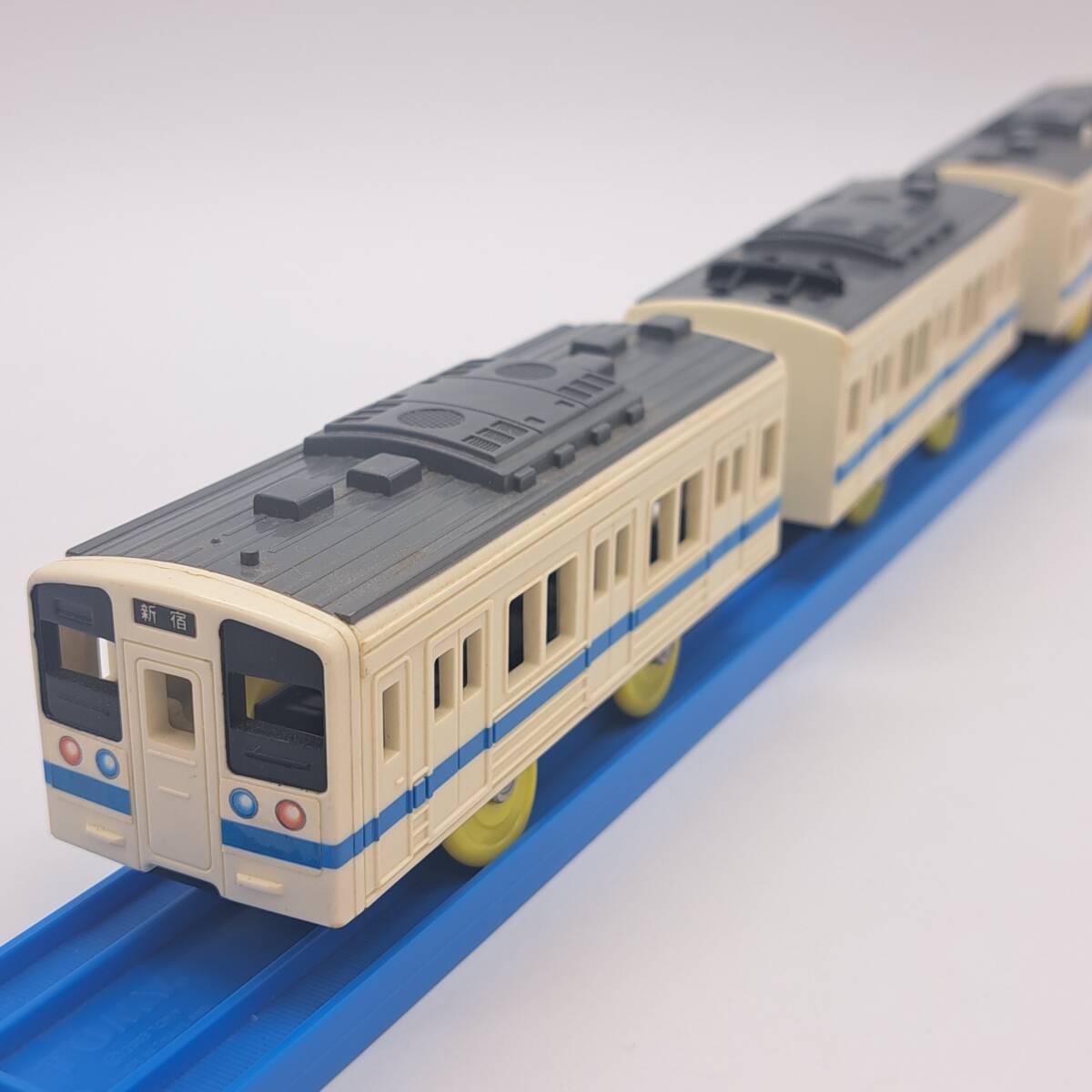 S8045A● プラレール 小田急電鉄 9000形 青帯 ブルー 3両セット TOMY トミー 当時物 列車 電車 鉄道 コレクション 模型 玩具 おもちゃ