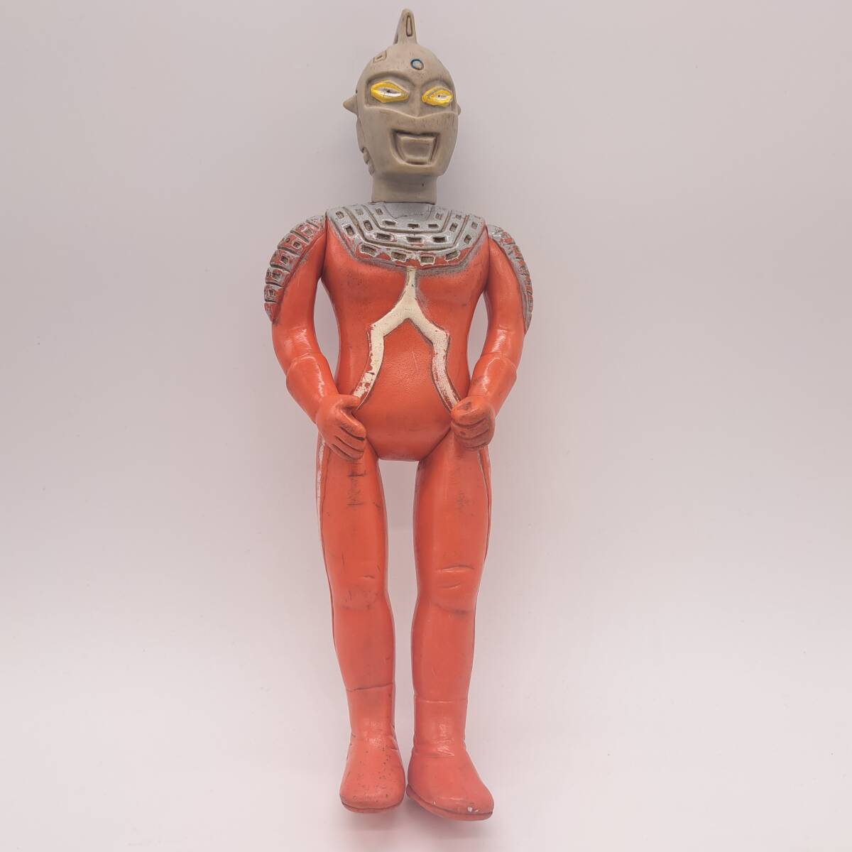 S8916A● 【希少品！】 ソフビ人形 ウルトラマンセブン 円谷プロ マルサン ウルトラマン ソフトビニール人形 おもちゃ 玩具 特撮 当時物
