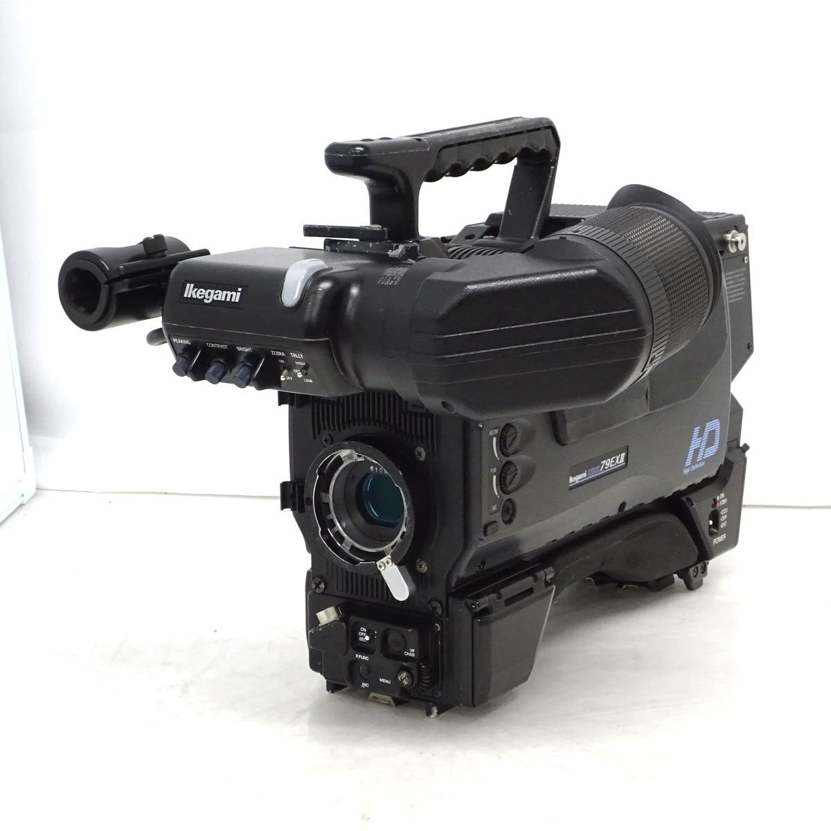 Ikegami HDK-79EX III 池上通信機 HDTVスタジオカメラ 本体&VF（WORKING TIME 約6610時間）イケガミ 【中古/単独動作品】#422571