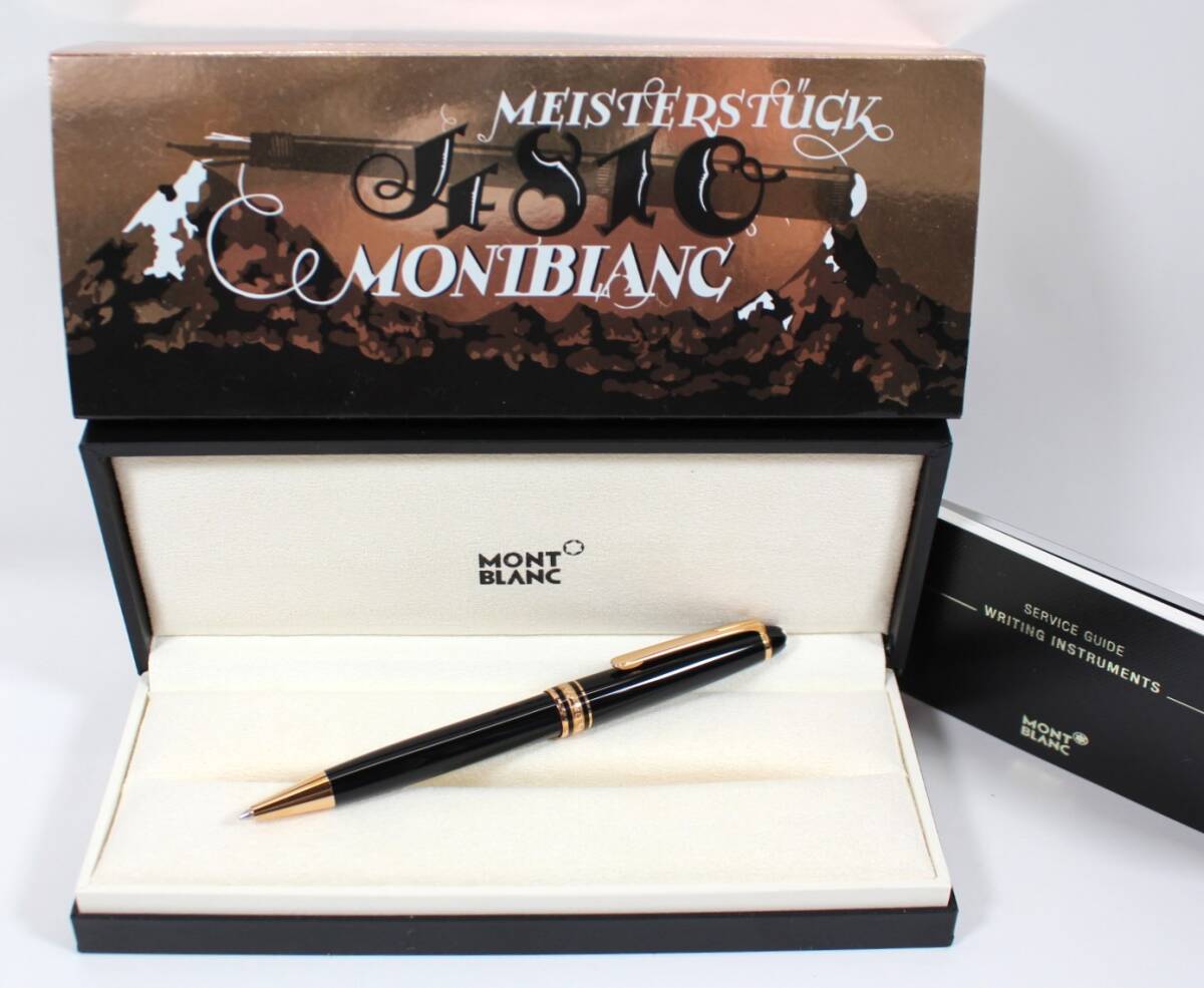 Y6760＃◆中古美品◆MONT BLANC モンブラン マイスターシュテュック ボールペン 90周年記念限定モデル MB111075