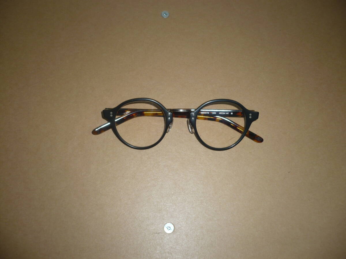 OLIVER PEOPLES　1955　雅　Limited Edition　MBK/DTB　日本製　美品　国内正規品 　マンレイ山　EYEVAN　VINTAGE CIRCA　505　MP-2