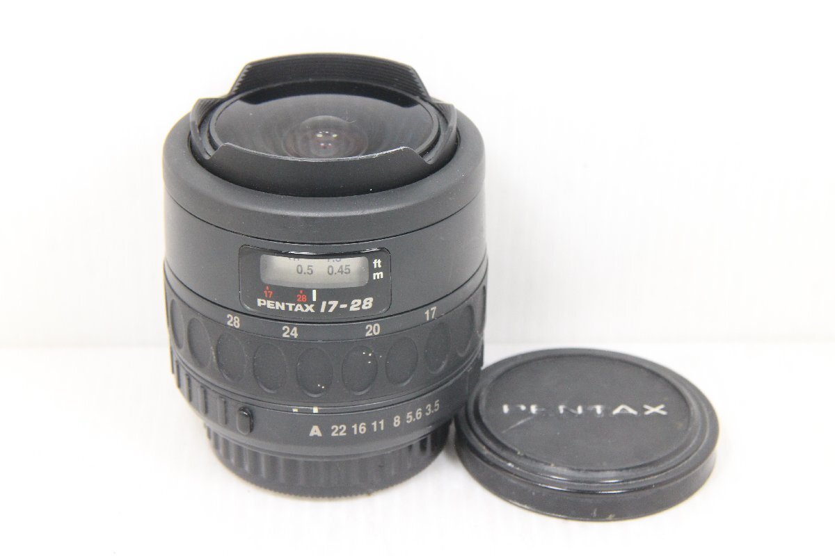 B503334☆☆良品★ペンタックス SMC PENTAX-F Fish-EYE 17-28mm F3.5-4.5