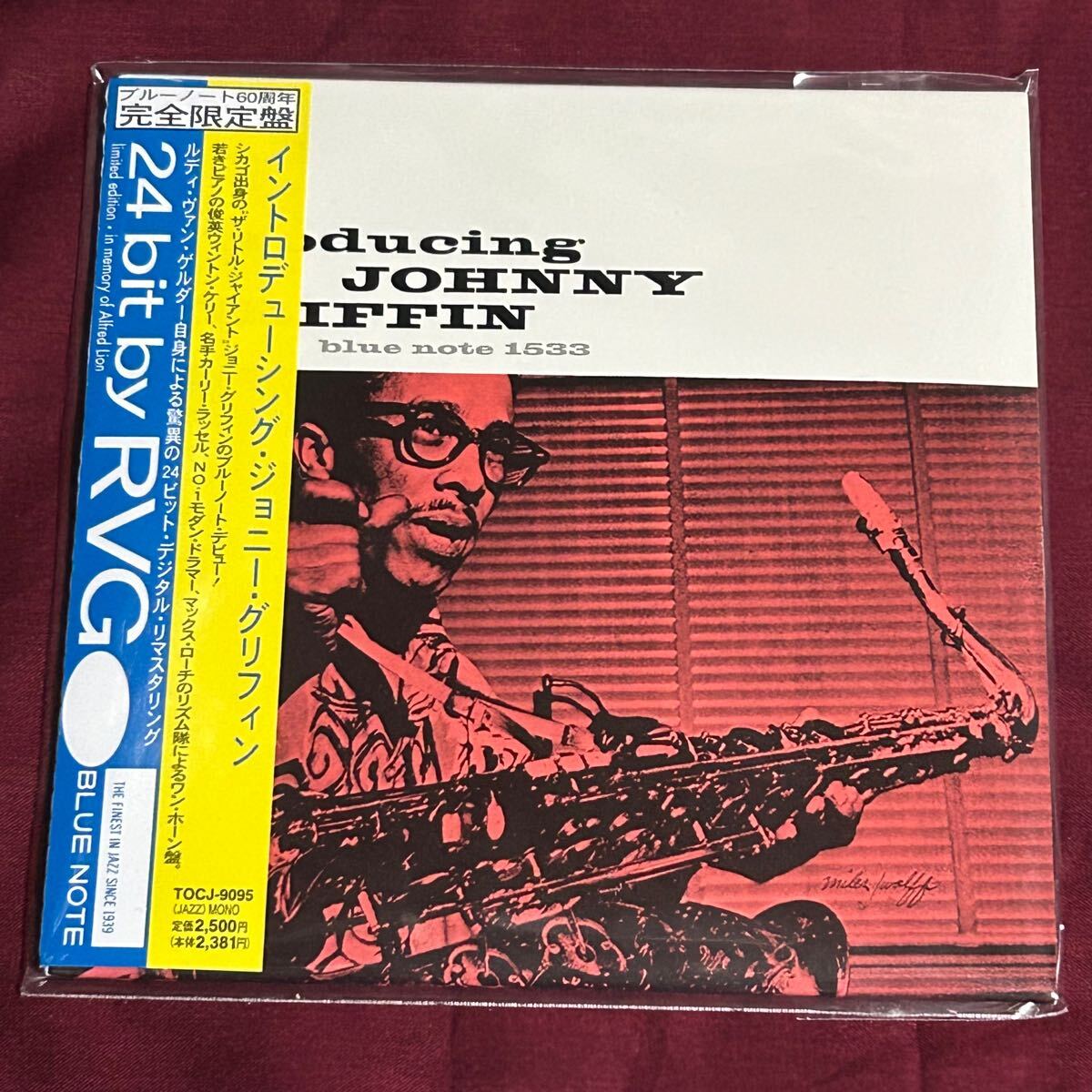 ブルーノート紙ジャケ★JOHNNY GRIFFIN「イントロデューシング・ジョニー・グリフィン」ハードバップ名盤