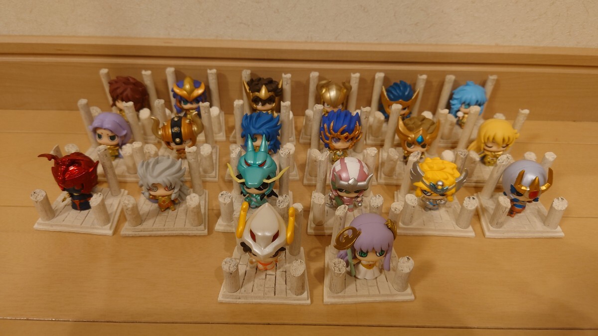 ぷちきゃらランド ちみメガ 聖闘士星矢 20個セット　美品