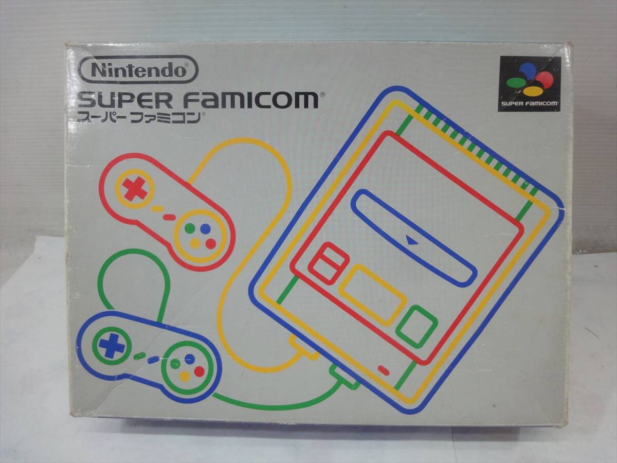 ◆j24-2L1218 / 【空箱】Nintendo 任天堂 スーパーファミコン ＳＦＣ 箱のみ・本体なし・外箱