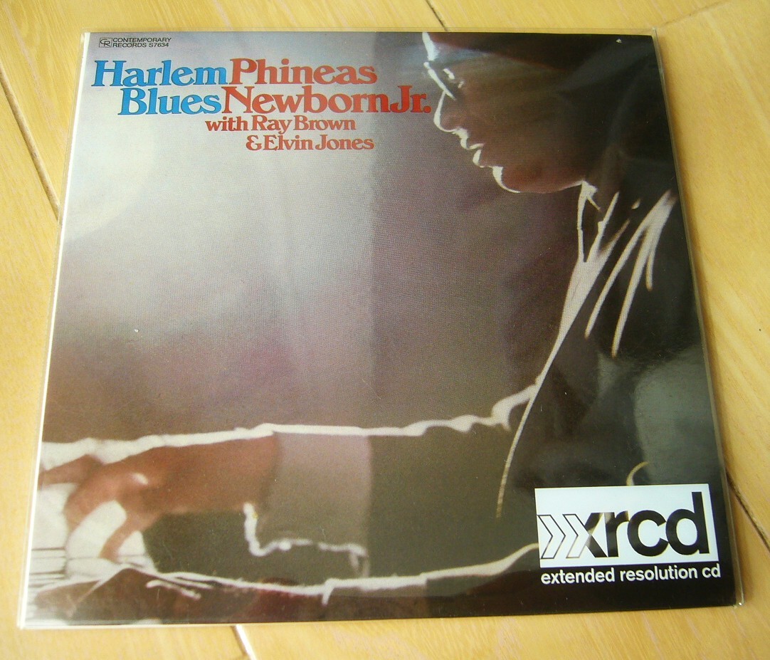 XRCD 紙ジャケ CD フィニアス ニューボーン Jr ハーレム ブルース レイ ブラウン エルヴィン ジョーンズ Phineas Newborn Ray Brown Elvin 
