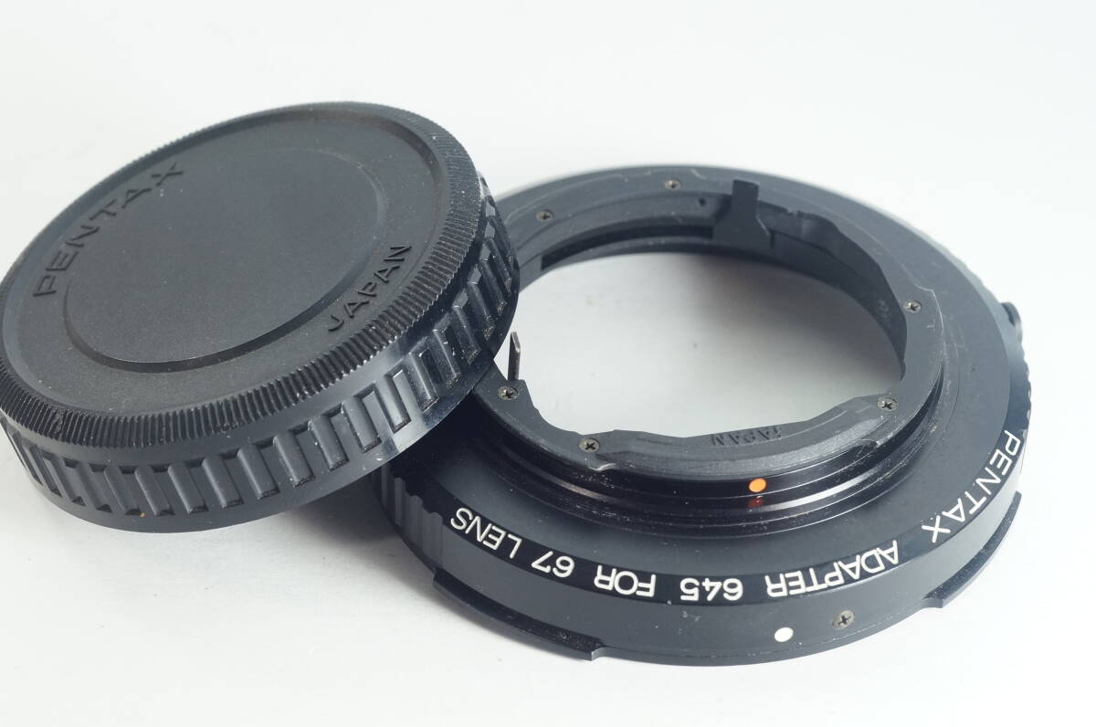 PH072『とてもキレイ』PENTAX ADAPTER 645 FOR 67 LENS 純正 67 レンズアダプター 645 アサヒ ペンタックス