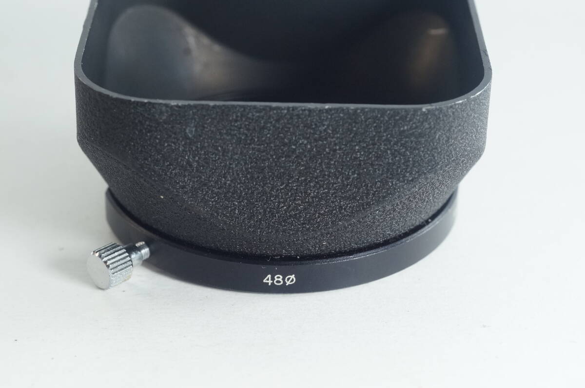 影RG『キレイ』MAMIYA Φ48 マミヤC330C220 80mm、DS105mm、135mm用 内径48mm カブセ式 角型メタルフード