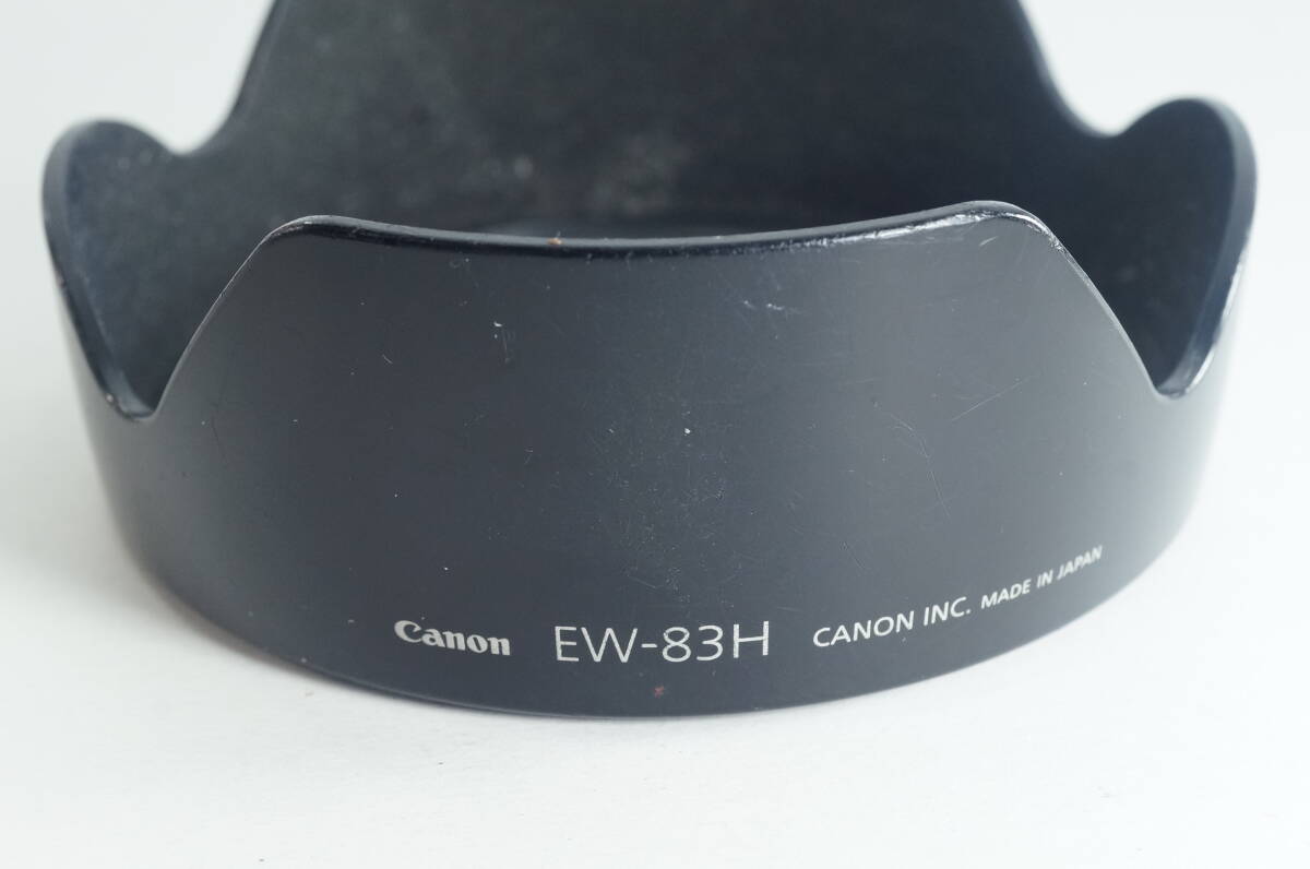 影RG『並品』CANON EW-83H EF24-105mm F4L IS USM レンズフード EW-83H