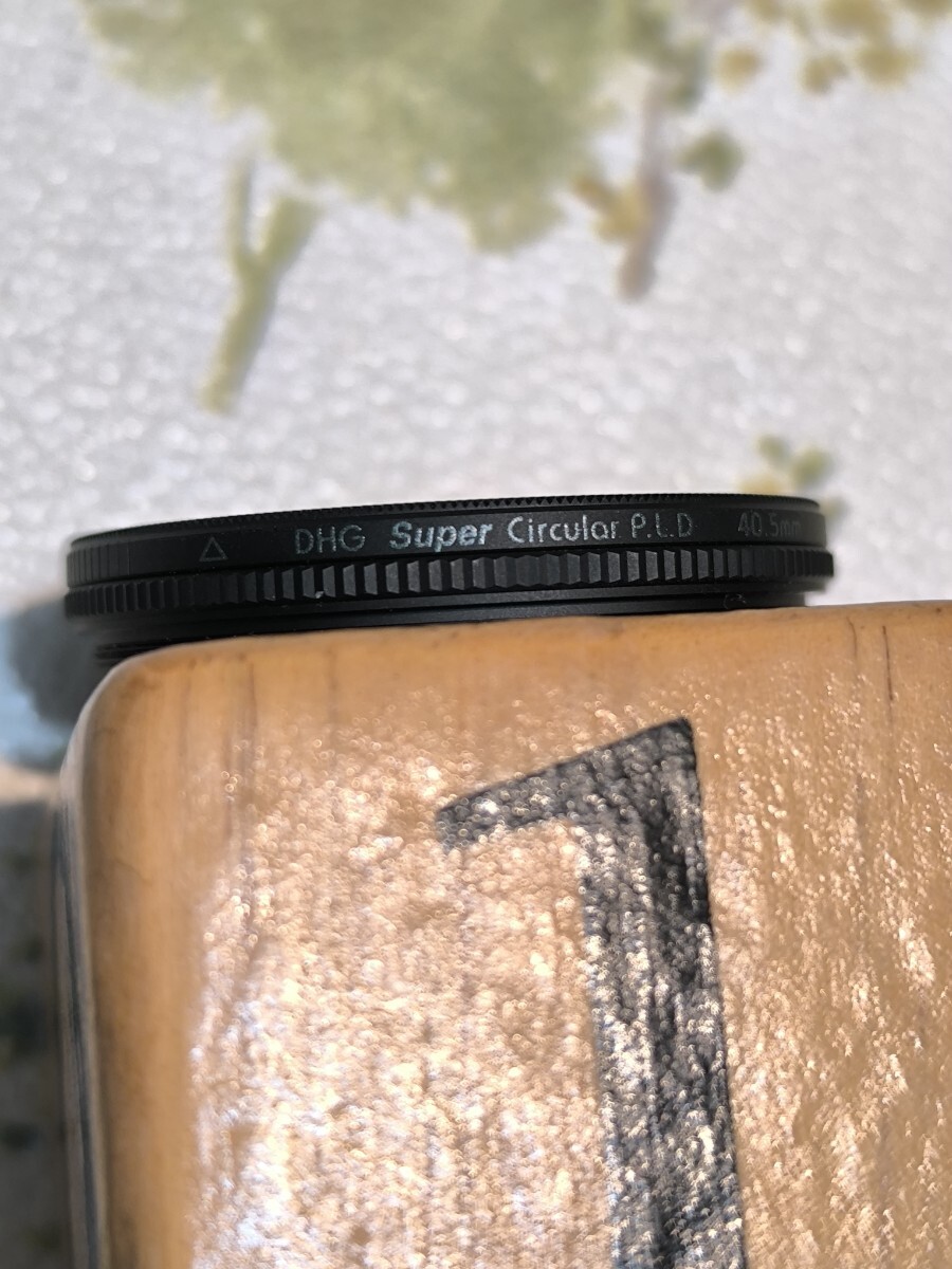 マルミ　MARUMI super PLフィルター 40.5mm DHG スーパーサーキュラーP.L.D コントラスト上昇 反射除去 撥水防汚 日本製 2024年12月購入