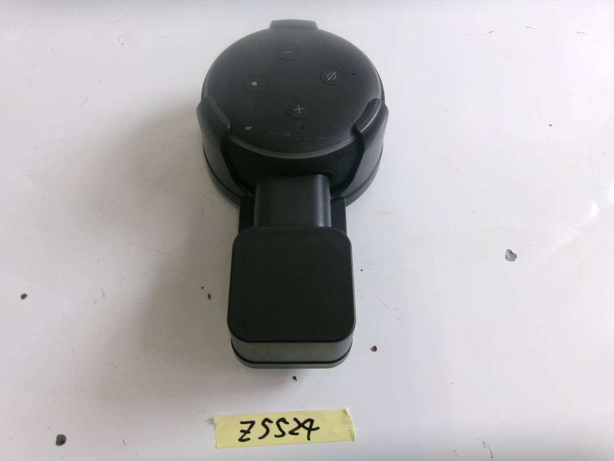(Z-5524)AMAZON ECO DOT スマートスピーカー 通電確認のみ 現状品
