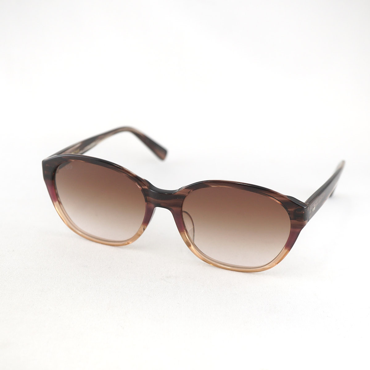 サングラス EYEVAN Hans CSS USED美品 ブラウン アイヴァン 日本製 ユニセックス アイウェア 中古 X6867