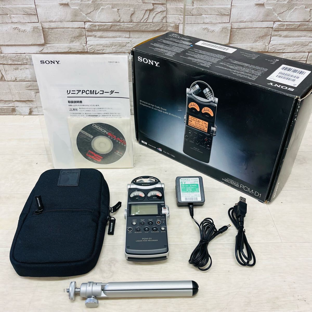 ☆希少・美品☆ SONY ソニー リニアPCMレコーダー LINEAR PCM RECORDER PCM-D1 