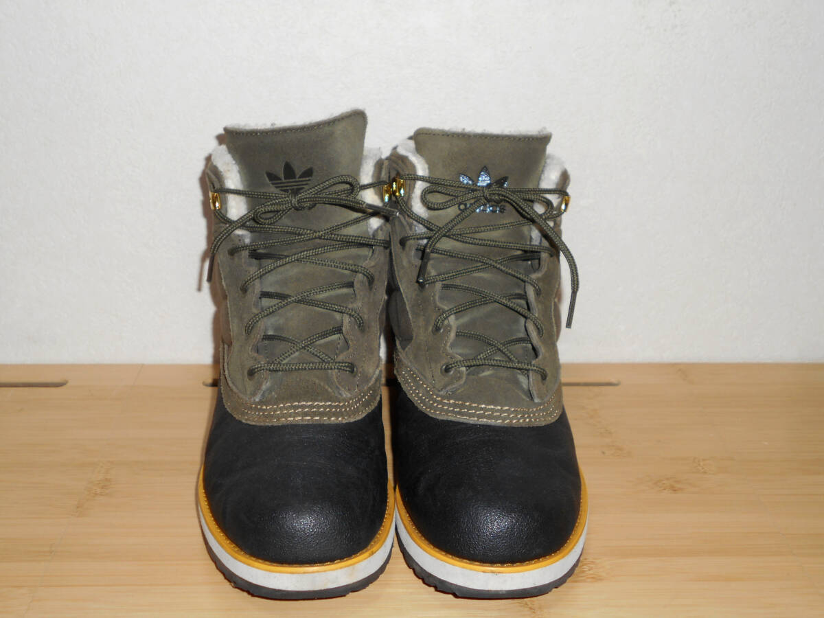adidas アディダス ADI NAVVY QUILT スニーカー G60556　カーキ　　サイズ26cm 　　　（３D