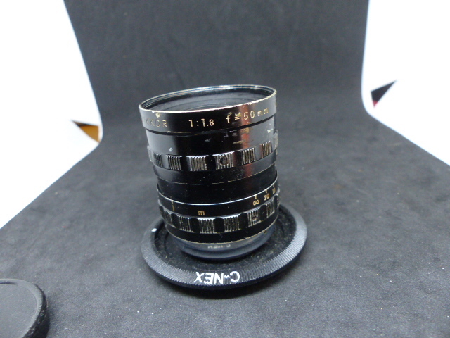 大口径Cマウント CINE-NIKKOR 50㎜ F1.8 C-SONYNEXマウント付