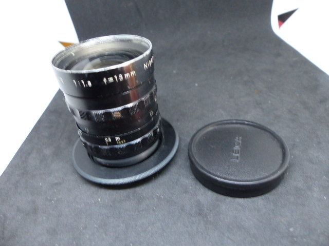 大口径Cマウント CINE-NIKKOR 13㎜F1.8 3/4 マウントアダプター付