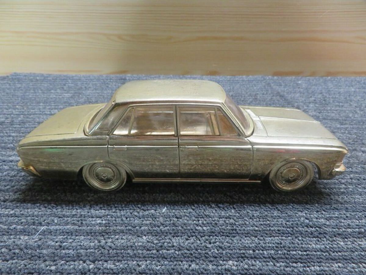 C☆CROWN ブリキ？ SUPER DELUXE クラウンスーパーデラックス シガレットケース 灰皿 当時物 昭和 レトロ アンティーク 金属製 ◎現状品