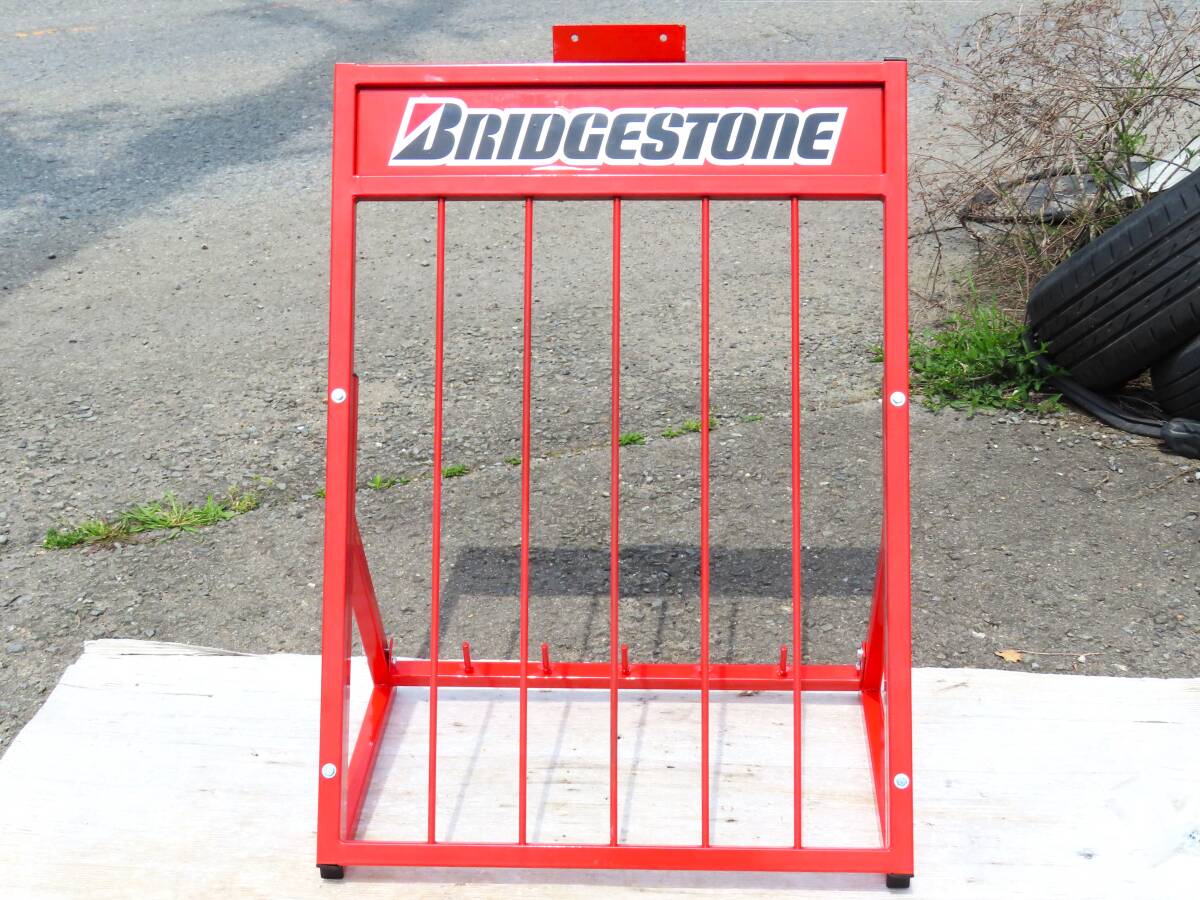 BRIDGESTONE ブリジストン 自転車ラック 店舗ラック 店頭 展示台 店舗用 自転車 展示ラック 非売品？ / 多少難有り 未使用