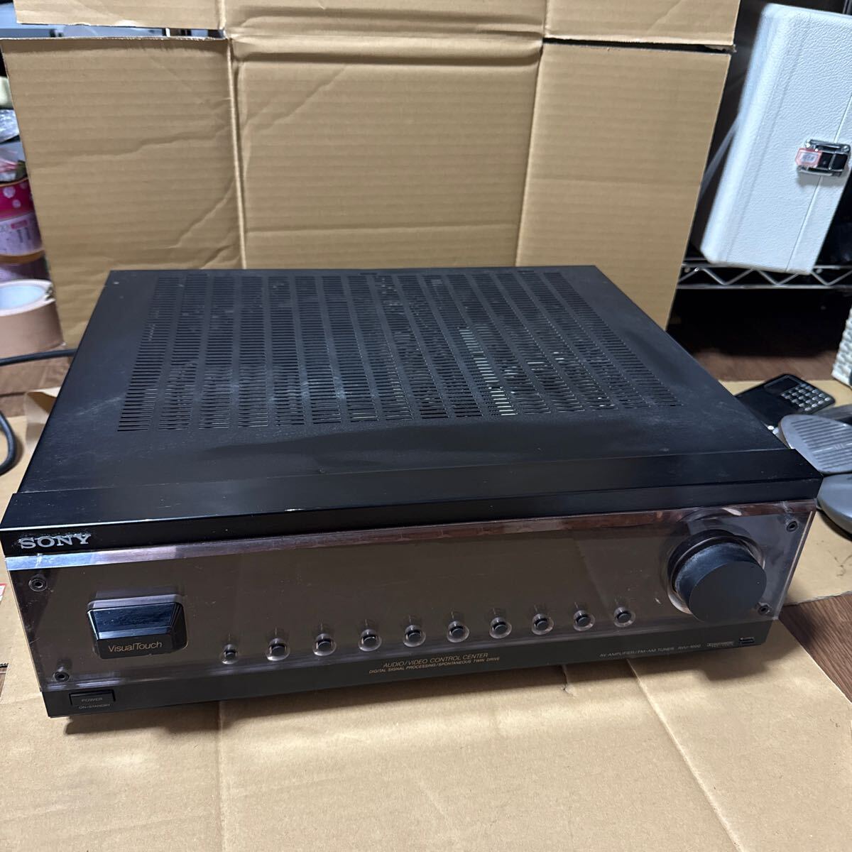 あ-8271）SONY ソニー AVアンプ AVU-1000　通電のみ確認　