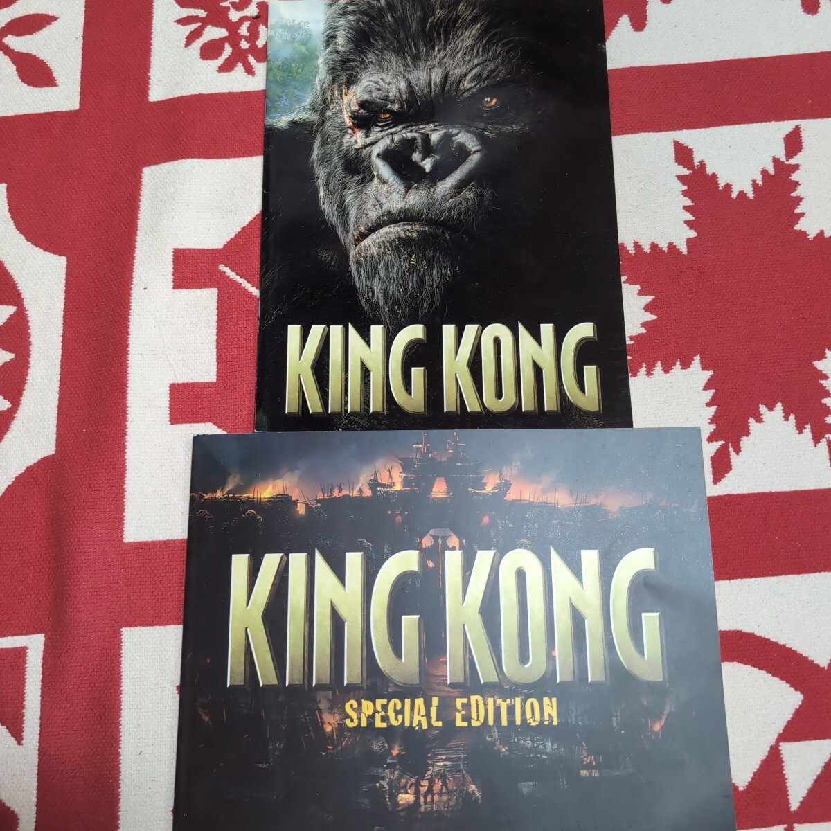 美品　キングコング　KINGKONG 豪華版 SPECIALEDITION　ピータージャクソン パンフレット 映画