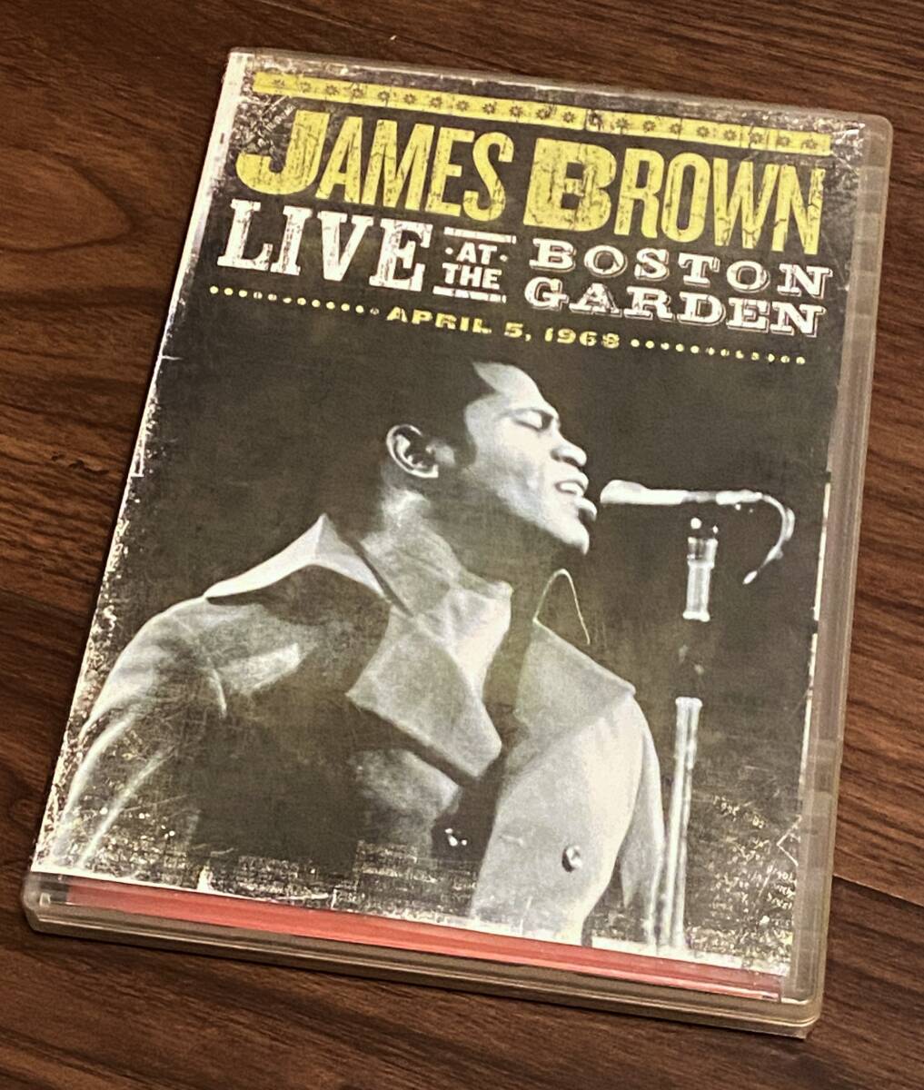 ●DVD●JAMES BROWN / LIVE AT BOSTON GARDEN」1968.04.05.●中古品●