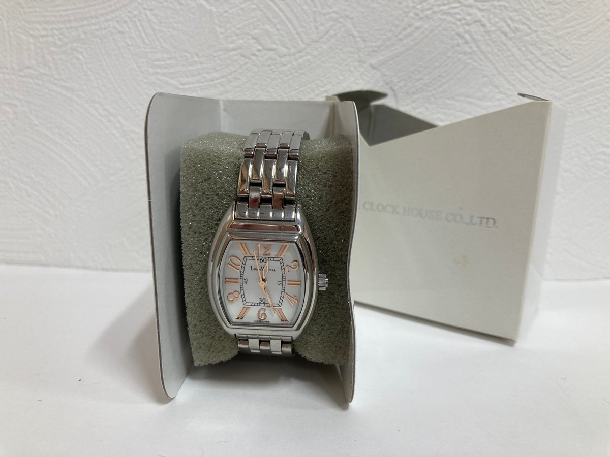 動作品 電池交換済 LEGRA VALENCIA レグラバレンシア 腕時計 レディース