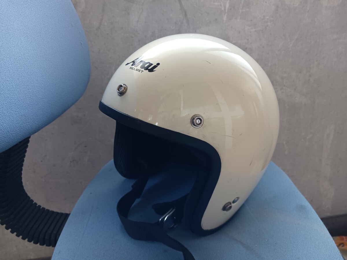 アライ classic SW ホワイト Mサイズ クラシック SW Arai ジェット 57-58cm
