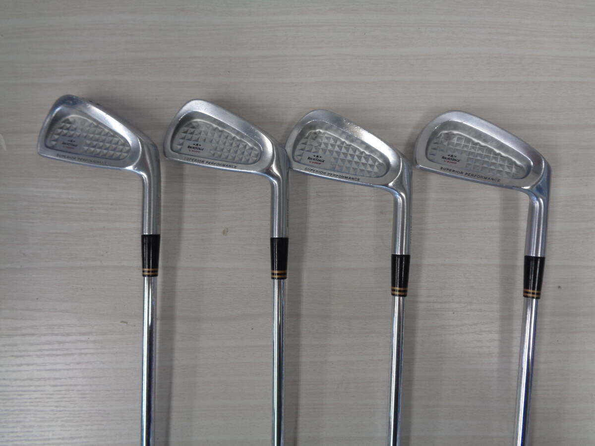 C3042　ブリヂストン ツアーステージ V3000 アイアン 8本（3.4.5.6.8.P.S.P/S）/GET SENSOR GS-550 5w22° / ①Q-4 / ④サイズ