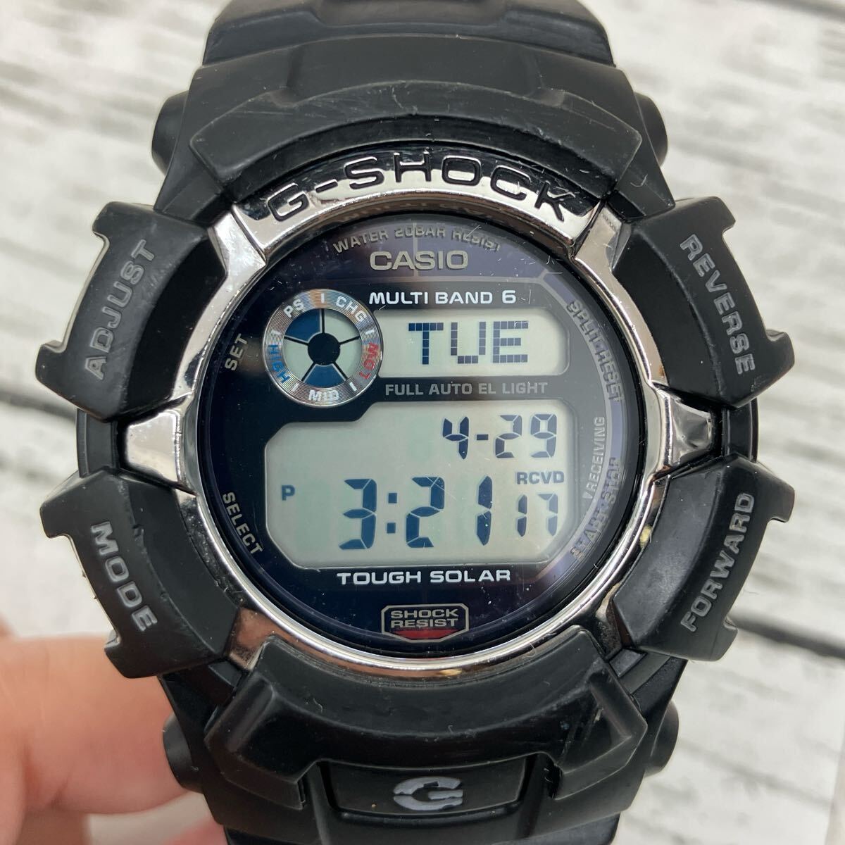 G-SHOCK Gショック ジーショック カシオ CASIO 腕時計 ブラック ソーラー 現在稼働 GW-2310 TOUGH SOLAR【7686】