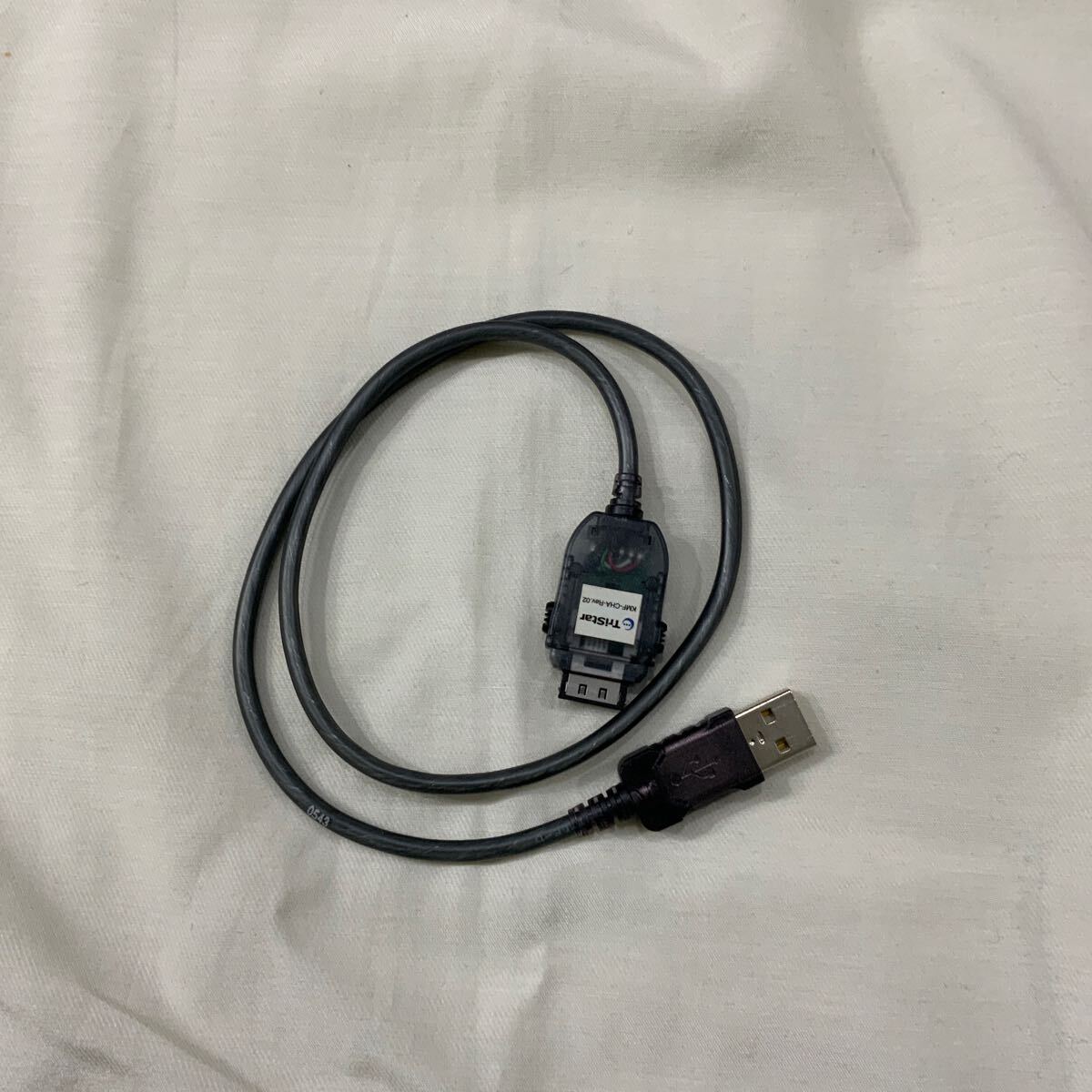 1807 auガラケー　充電器　USBケーブル