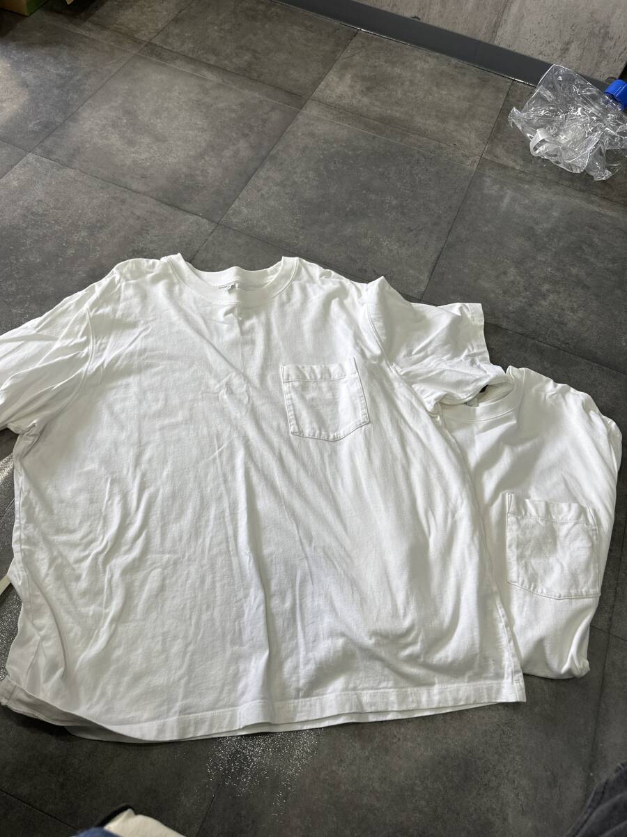 ユニクロ　ポケット付半袖Tシャツ 3XL 2枚セット