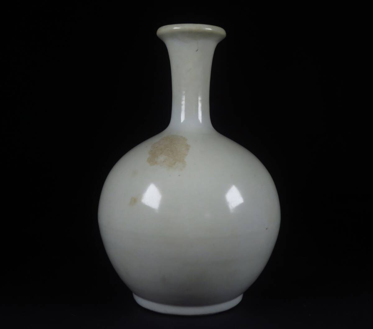 【SAKURAYA】コレクター委託品【李朝 白磁 徳利】朝鮮古美術 朝鮮古陶磁器 花瓶 花器 壷 壺 骨董品 古美術品 韓国 高麗 高さ24.5cm