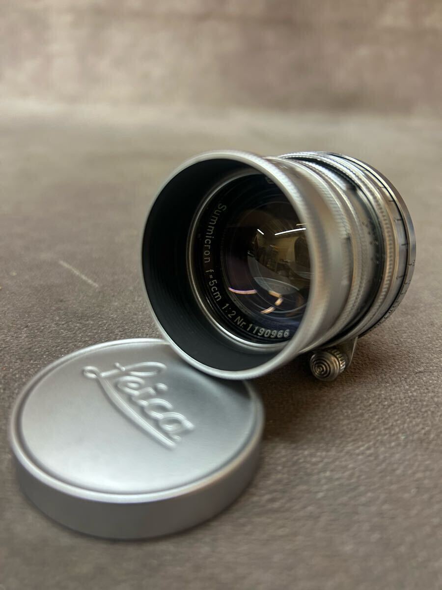 ライカ Ernst Leitz Wetzlar Summicron f=50cm 1:2 ズミクロン カメラレンズ 