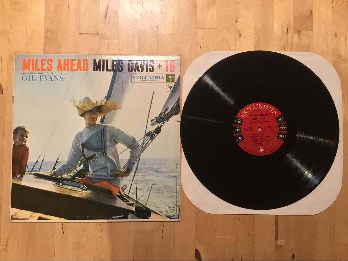 【MONO LP】MILES DAVIS +19 / MILES AHEAD (CL 1041) / GIL EVANS / 6EYES / 57年USモノラル盤